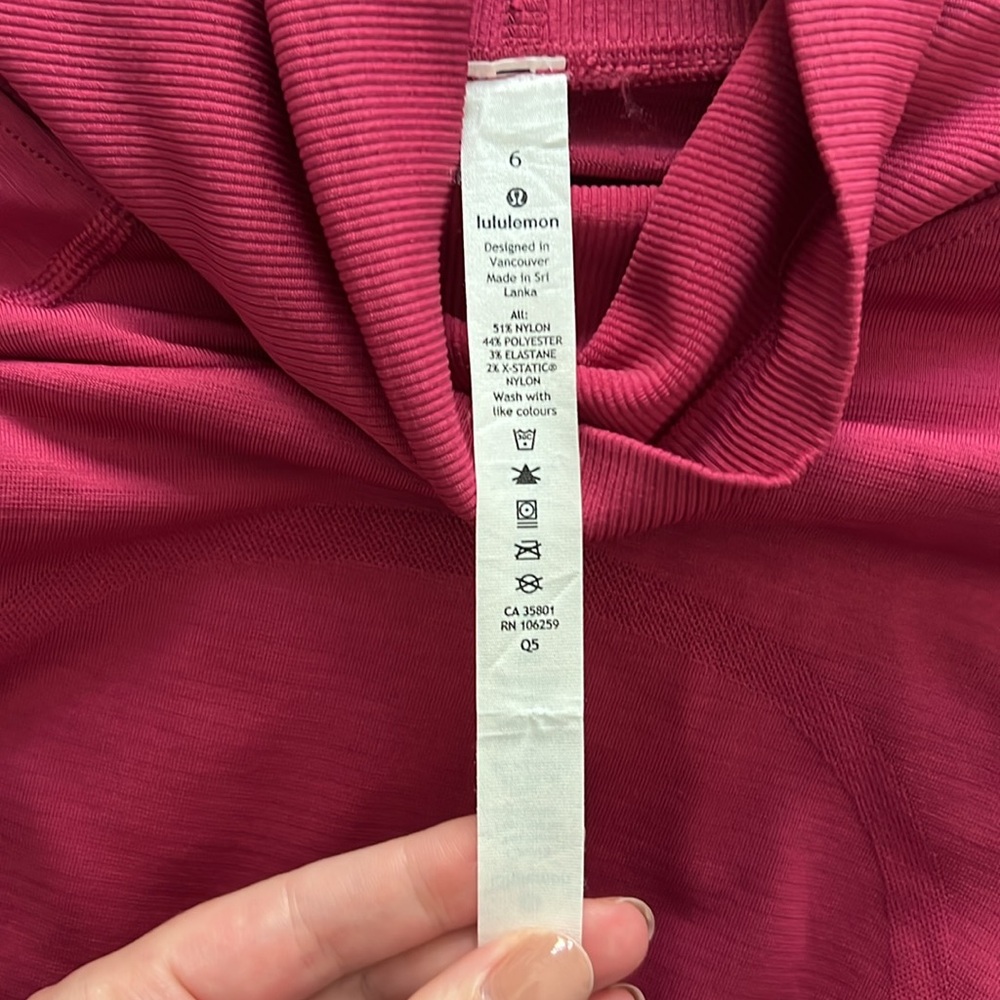 Lululemon Swiftly Speed Turtleneck - Size 6 - Picture 11 of 15